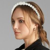 Unique Bargains Women's Fashion Faux Pearls Different Designs Hairbands 3 Pcs - 2 of 4
