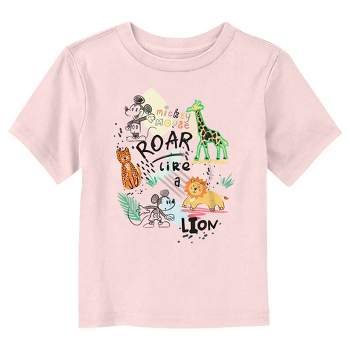 Toddler's Mickey & Friends Roar Like a Lion T-Shirt