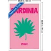 Trends International Reinders: Destinations - Destination Sardinia II Framed Wall Poster Prints White Framed Version 22.375" x 34" - 3 of 4