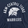 Texas A&M University-Central Texas Official Warriors Logo Unisex Adult Pull-Over Hoodie, Navy - 2 of 4