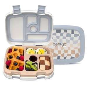 Bentgo Kids' Prints Durable and Leak-Proof Lunch Box - Checker Gradient - 1 of 4