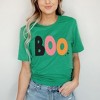 Simply Sage Market Women's Boo Colorful Stars Short Sleeve Graphic Tee - 2 of 4