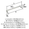 Amerock Coble Pull for Cabinets, Drawers, and Furniture - 3 of 4
