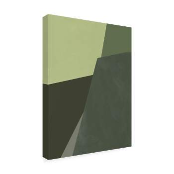 Trademark Fine Art -Jacob Green 'Sage Prism I' Canvas Art