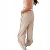 Women's Contrast Stripe Elastic Waist Pant - Edit by Nine - 2 of 4