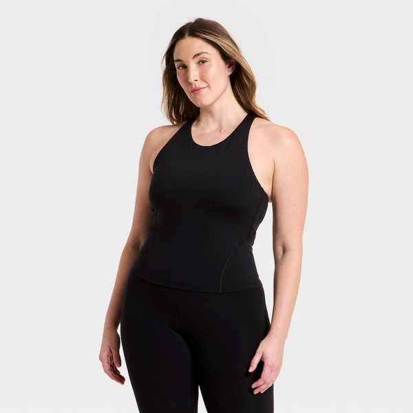 Top de soporte de espalda racerback de cuello alto superflexible para mujer - All In Motion™ 4