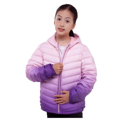 Rokka&Rolla Girls' Ultra-Light Real Down Packable Jacket