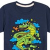 Boys' - Instant Message - I'm A Dragon In The Clouds Short Sleeve Graphic T-Shirt - 2 of 4