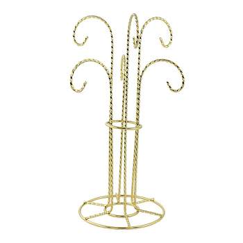 BARD's Brand 12.0 Inch Six Arm Ornament Stand Twisted Wire Decorative Holiday Scene Props