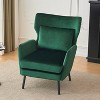 NicBex Accent Chair, Armchair with Upholstered Fabric Comfy Chair for Living Room, Bedroom - 3 of 4