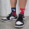 MLB Cleveland Guardians Youth Quarter Socks - 2pk: Cushioned Heel & Toe, Knit Fabric - 4 of 4