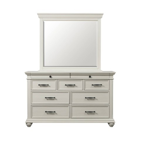 Small dresser with deals mirror