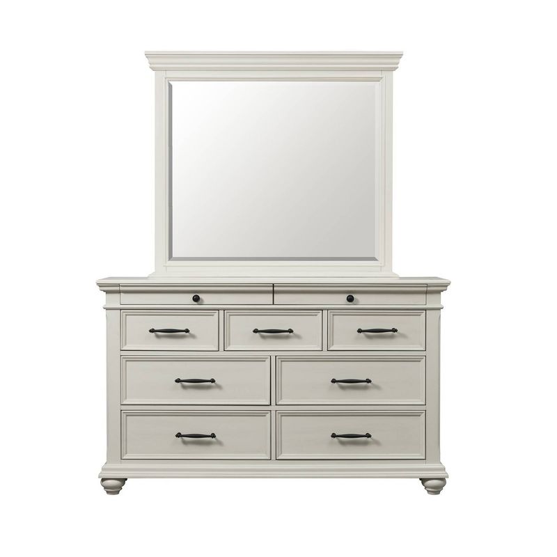 Brooks 9 Drawer Dresser with Mirror Beige - Picket House Furnishings, 1 of 14