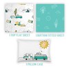 JumpOff Jo - 3 Piece Kids Twin Sheet Set - Themed Bedding for Toddler and Twin Beds - Hypoallergenic, Breathable, Microfiber Kids Sheets - 2 of 4