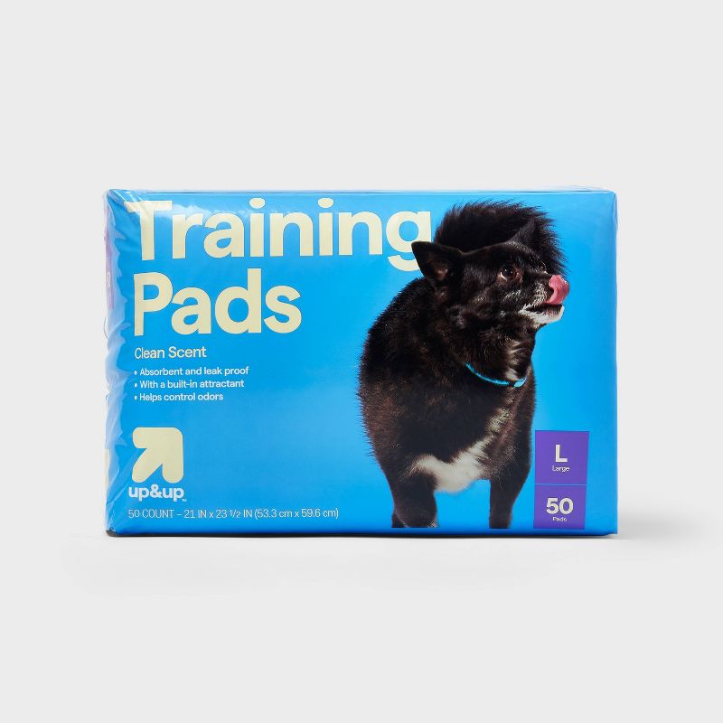 Clean Scent Dog Training Pads - L - 50ct - up &#38; up&#8482;, 1 of 6