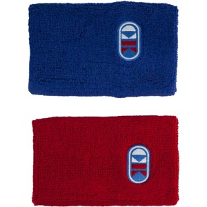 Cliff Keen Wrestling Freestyle/Greco Tournament Wristband 2-Pack - Red/Blue - 1 of 1