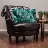 Chanasya Wolf Faux Fur Square Throw Pillow Covers - 2 Pieces - 18" x 18” - 3 of 4