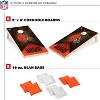 NFL Cleveland Browns 2'x4' Wood Cornhole Set - 2 of 4