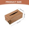 Unique Bargains Button Tissue Box Holder 1 Pc - 2 of 4