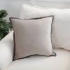 Velvet Flange Throw Pillow - Pillow Perfect - 3 of 4