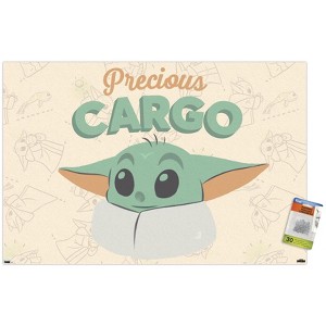 Trends International Star Wars: The Mandalorian - Grogu Precious Cargo Unframed Wall Poster Prints - 1 of 4