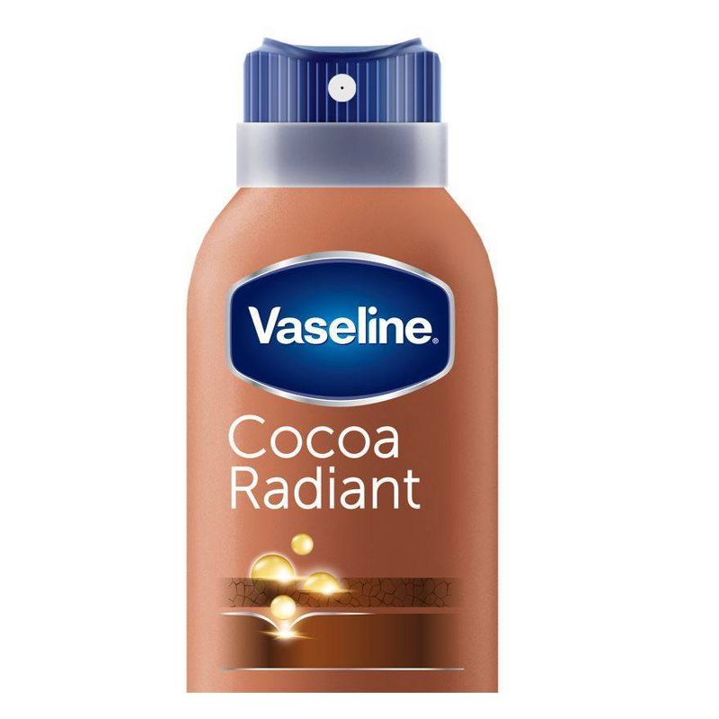 Vaseline Intensive Care Cocoa Radiant Spray Moisturizer Cocoa Butter - 6.5oz, 5 of 10