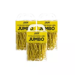 Klingy Smooth Paper Clips 300 Pcs With FREE BONUS Magnetic Clip Holder JUMBO Two Compartments 