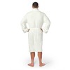 Northwest Silk Touch L/XL Bath Robe Optical White 26x47 Inches - 3 of 4