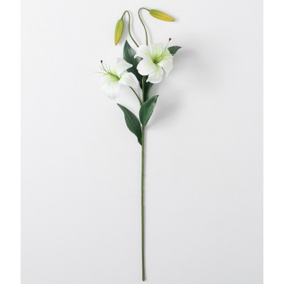 Sullivans Artificial Garden Lily Stem 31"H Green