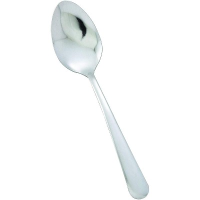 Winco 18/0 Stainless Steel Dinner Spoons, Set of 12, Windsor pattern