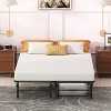 BestMassage 14 Inch Bed Frame High Metal Platform Bed Frame(Black) - 3 of 4