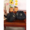BABYYER 3.93" Black Cat Pillow, Soft Plush Toy, Cat Stuffed Animals, Cute Plush Toys, Kids Gifts For Birthday Holiday, Home&Backpack Decor - 3 of 4