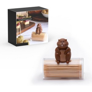 Pickitty Toothpick Holder - Whimsical Plastic Dispenser for Easy Access at Meals, Parties, and Kitchen Counter - 1 of 4