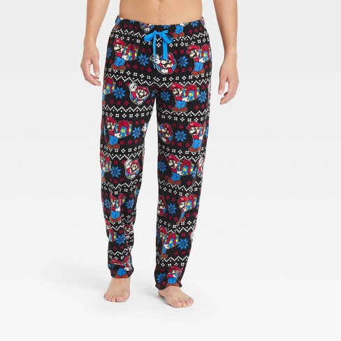 Bedrog Schandalig Niet modieus Men's Super Mario Nintendo Pajama Pants - Black Xl : Target