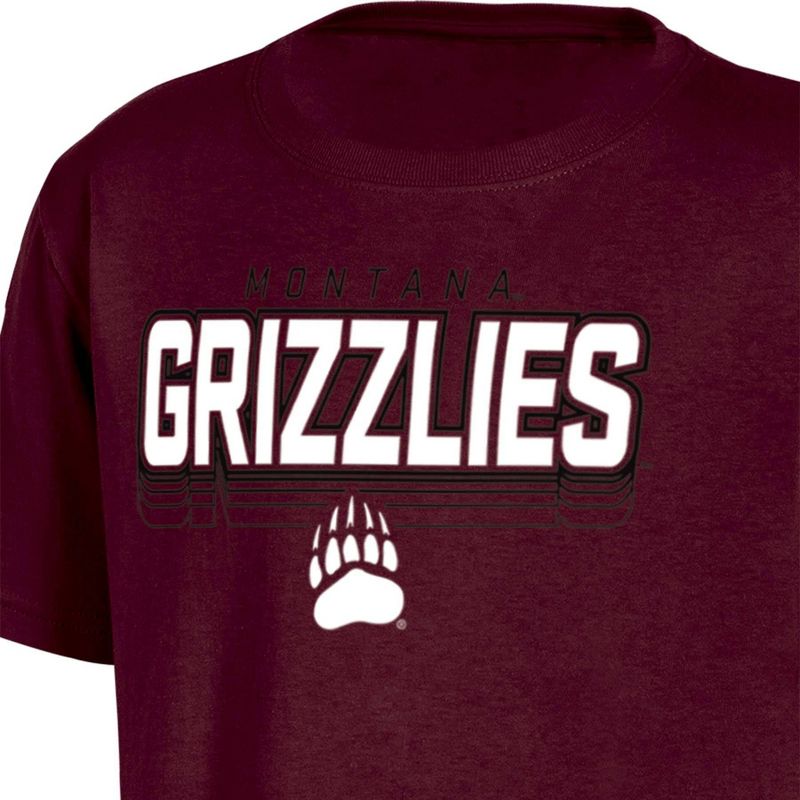 NCAA Montana Grizzlies Boys&#39; Core T-Shirt, 3 of 4