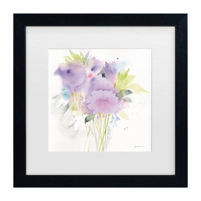 Trademark Fine Art Sheila Golden Summers Gift Matted Framed Art