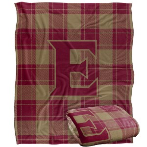 Elon University Campus Plaid Spirit Silky Touch Super Soft Throw Blanket 50x60 - 1 of 4