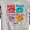 Boys' - Teenage Mutant Ninja Turtles - Reindeer Turtles Graphic Long Sleeve Fleece Sweatshirt - 2 of 4