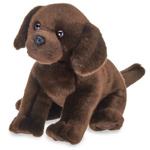 Bearington Brody The Labrador Stuffed Dog, 13 Inch Chocolate Lab Stuffed Animal, Brown - 1 of 4