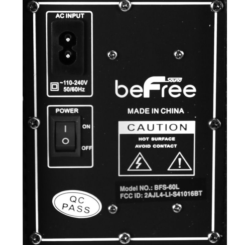 beFree Sound Sleek 10 Inch Professional Portable Bluetooth PA Speaker, 2 of 8