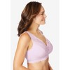 Comfort Choice Women's Plus Size Lace Leisure Bralette - 4 of 4