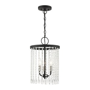 Livex Lighting Elizabeth 3 - Light Pendant in  Black - 1 of 1
