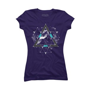 Junior's Design By Humans Time & Space By Expo T-Shirt - 1 of 3