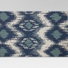 Ikat Outdoor Rug Blue - Threshold™ - 3 of 4