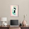 Art Remedy Jade with Magnets Contemporary Shapes Abstract Wall Art Framed - 2 of 4
