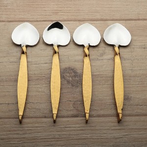 TWISTED URBAN HEART SPOON 4 PC. SET - 1 of 4