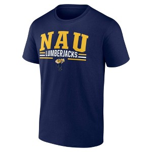 NCAA Northern Arizona Lumberjacks Men's Bi-Blend T-Shirt - Navy Blue - 1 of 3
