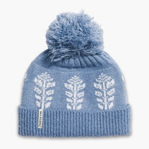Turtle Fur Freya Beanie - Women's Recycled Cuffed Pom Winter Hat - 1 of 3