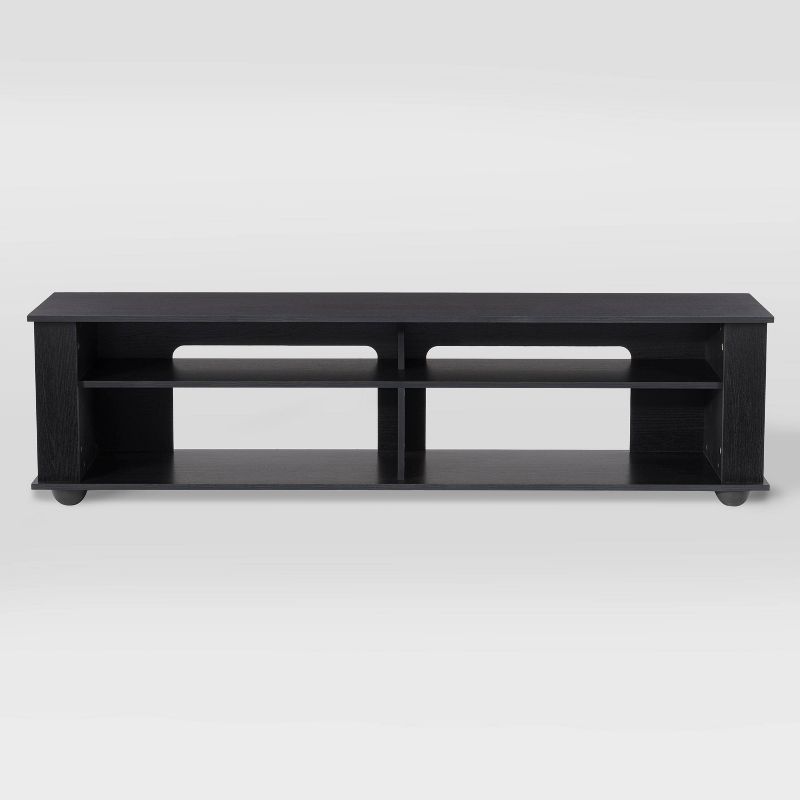 Bakersfield TV Stand for TVs up to 80&#34; Black - CorLiving, 1 of 8