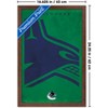 Trends International NHL Vancouver Canucks - Logo 25 Framed Wall Poster Prints - 3 of 4